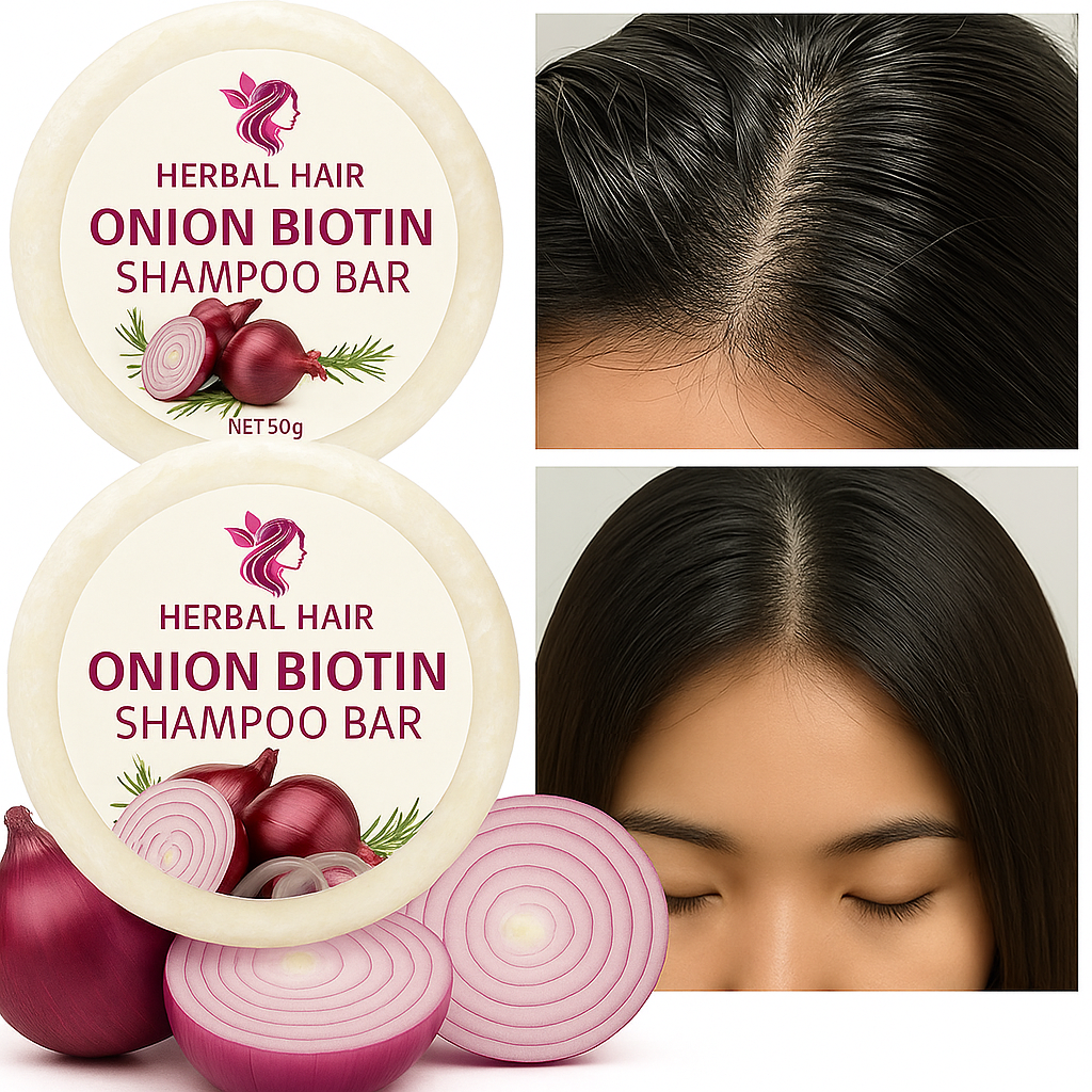 Onion & Biotin Shampoo Bar